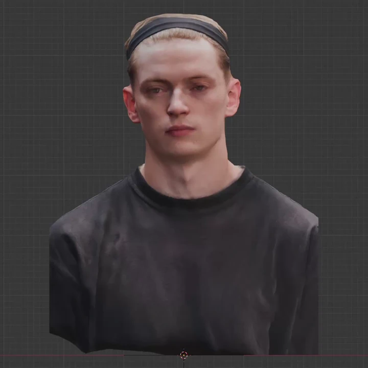 Blenderでのクリーンアップ。