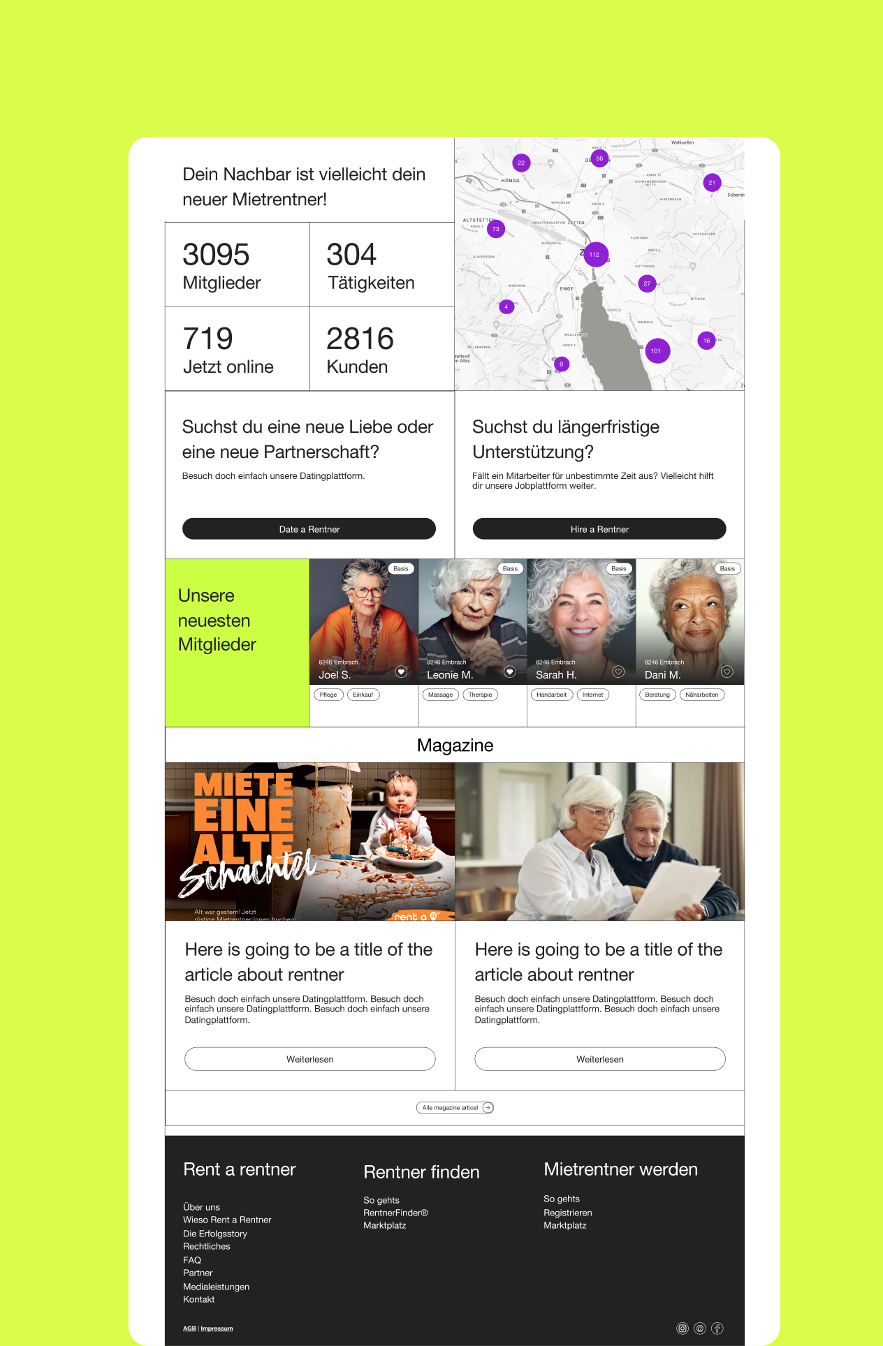 Rent a rentner preview 2